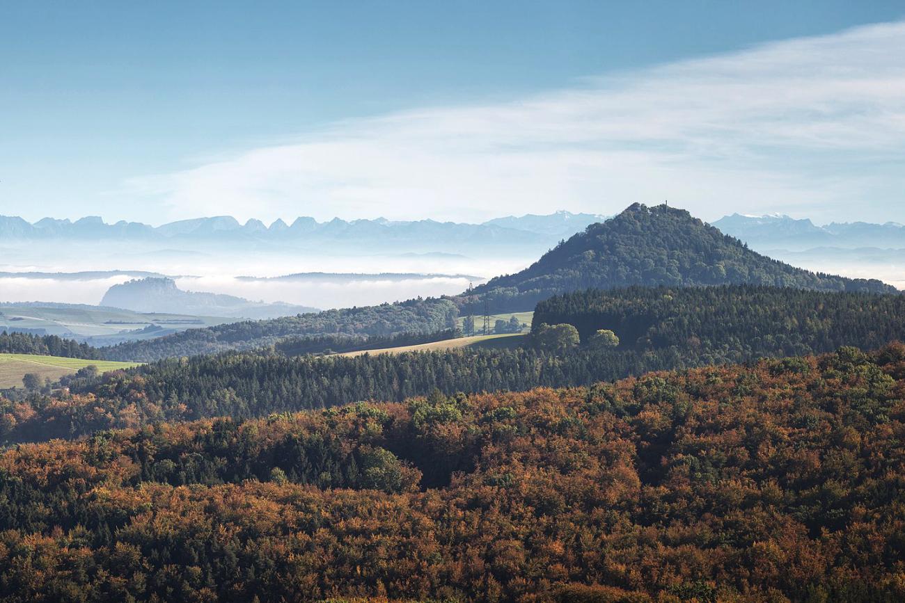 Der Hegau: Das Land der erloschenen Vulkane und Ritterburgen