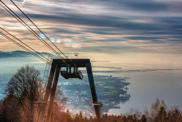 Der Pfänder über Bregenz: Gondelbahn, Wildtierpark und der große Weitblick