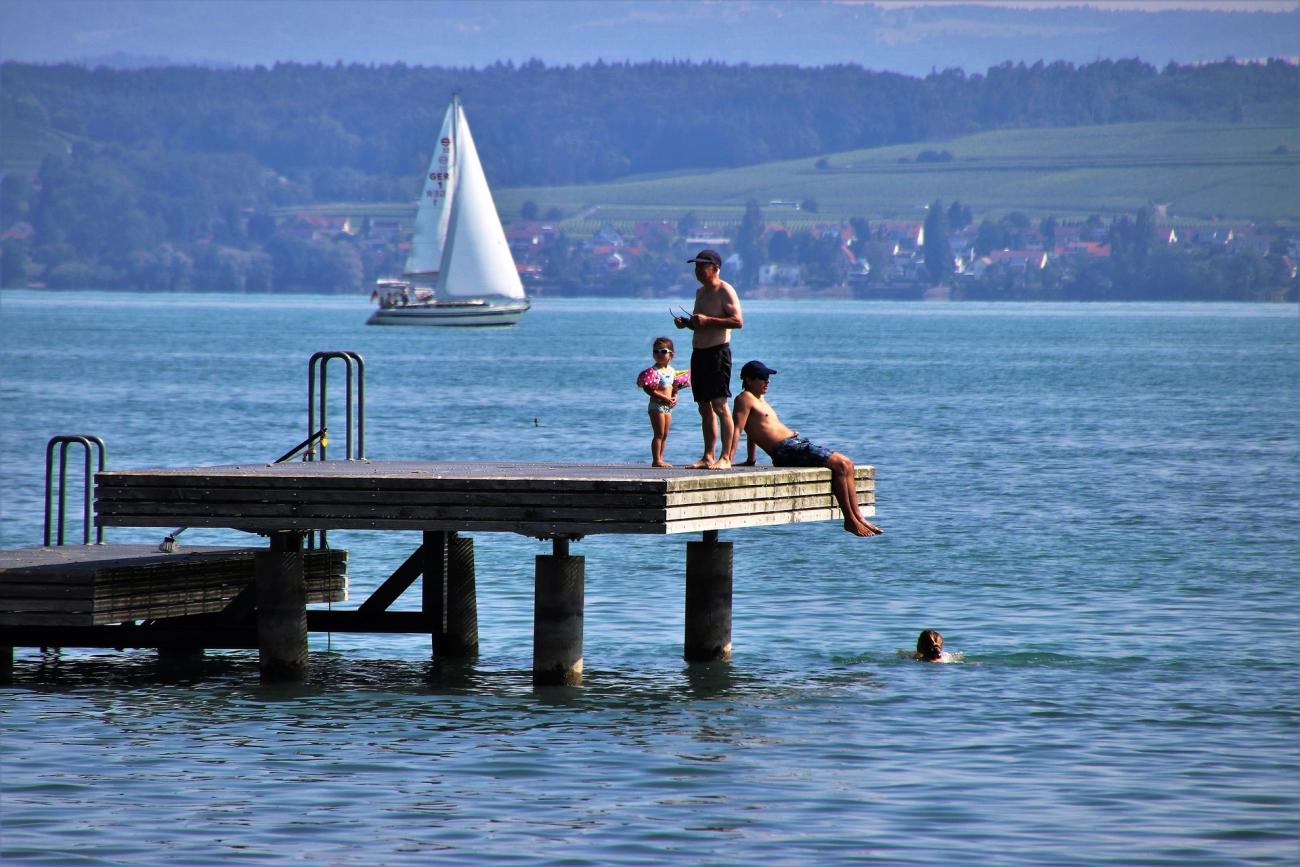 Baden im Bodensee: Die schönsten Strandbäder, Naturstrände und Geheimtipps