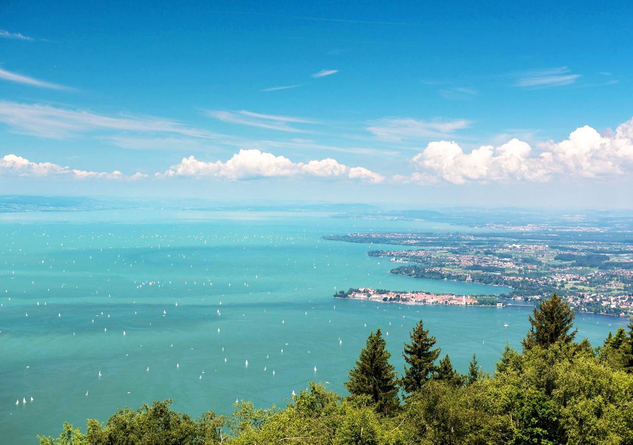Berge, Türme, Terrassen: Die schönsten Aussichtspunkte mit Bodensee-Panorama