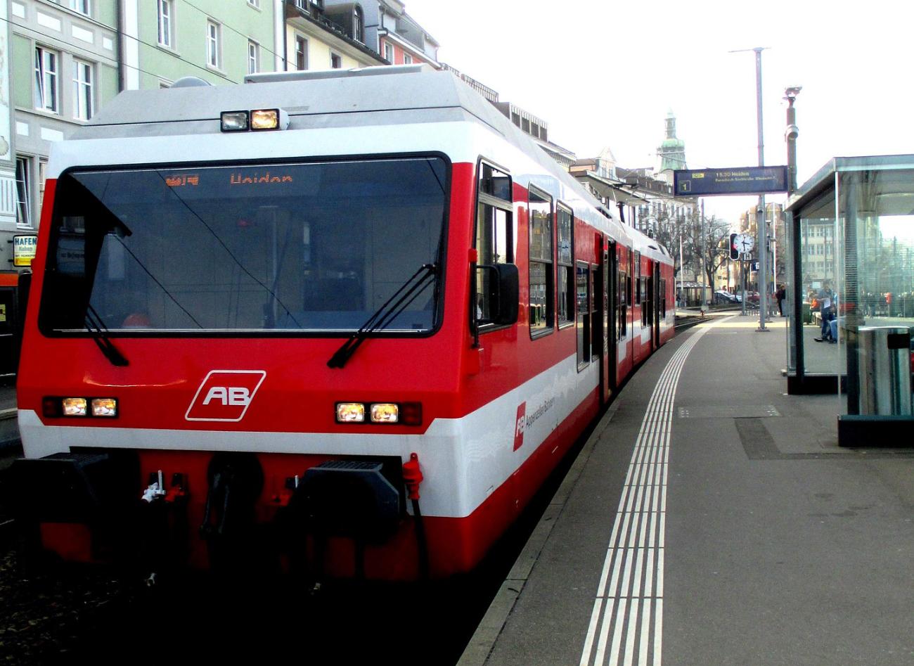 Vom Bodensee direkt in die Berge: Die Zahnradbahn der Appenzeller Bahnen