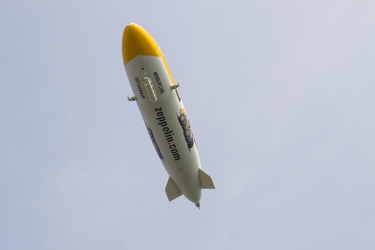 Im Zeppelin über den Bodensee: Schwereloses und einzigartiges Seepanorama