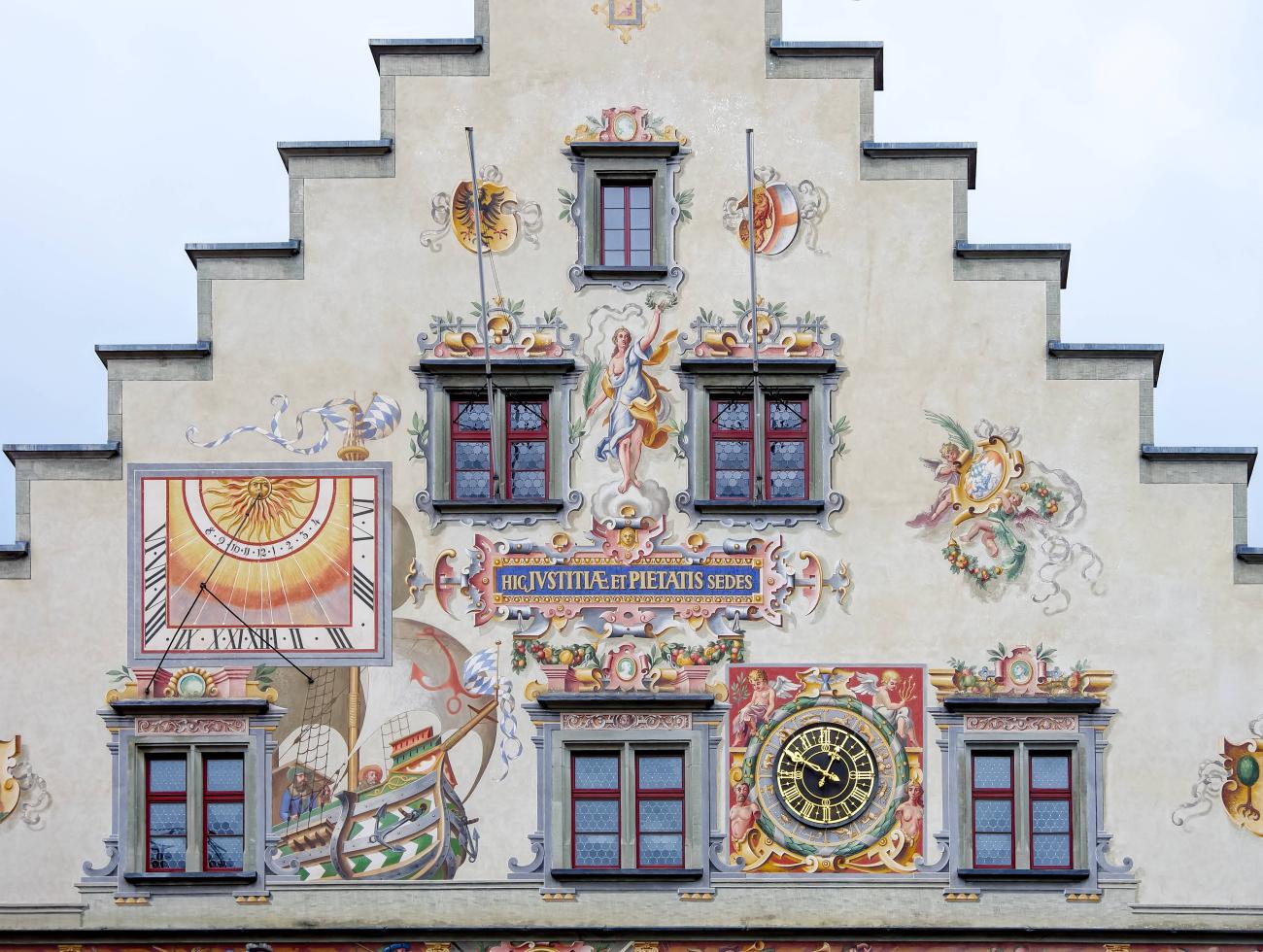 Das Alte Rathaus in Lindau: Gotisches Prunkstück, wo einst Kaiser Maximilian tagte